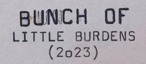 Bunch of Little Burdens